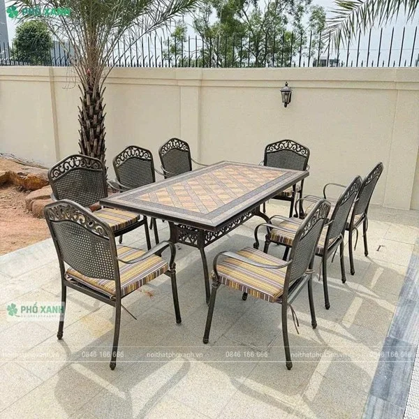 Kinh nghiệm mua bàn ghế ngoài trời bền đẹp phù hợp với mọi không gian