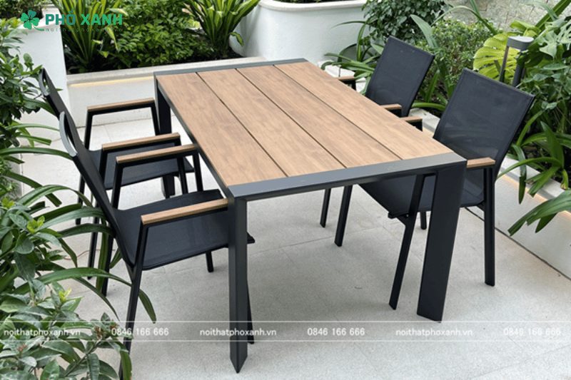 Bàn Ghế Textilene: Giải Pháp Tối Ưu Cho Không Gian Cafe Hiện Đại