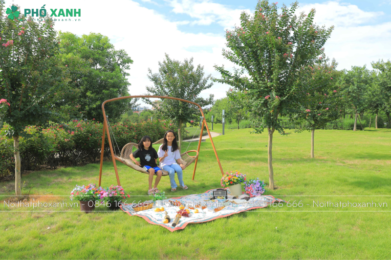 Cách lựa chọn xích đu phù hợp với không gian sân vườn