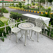 Bộ bàn hợp kim nhôm đúc mặt đá BND-MD70NNTK lựa chọn cho không gian nhỏ