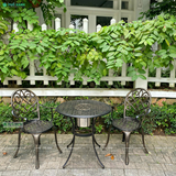 Bộ bàn ghế nhôm đúc nhỏ kết hợp thùng đá ngoài trời sân vườn BND-D70TDD