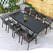 Bộ bàn ghế nhôm đúc sân vườn thu gọn thông minh BTG-18090NND01