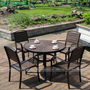 Bộ bàn ghế Composite sân vườn, nhà hàng, cafe BCP-105NXKD