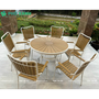 Bộ bàn ghế nhựa Composite nhà hàng sân vườn BCP-105NGKT