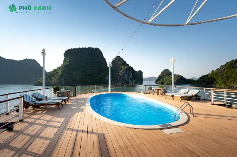 Xu hướng mới trong nội thất tàu du lịch với bàn ghế nhôm đúc